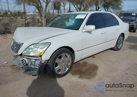 2004 Lexus Ls 430 from USA, damaged, VIN JTHBN36F640151856